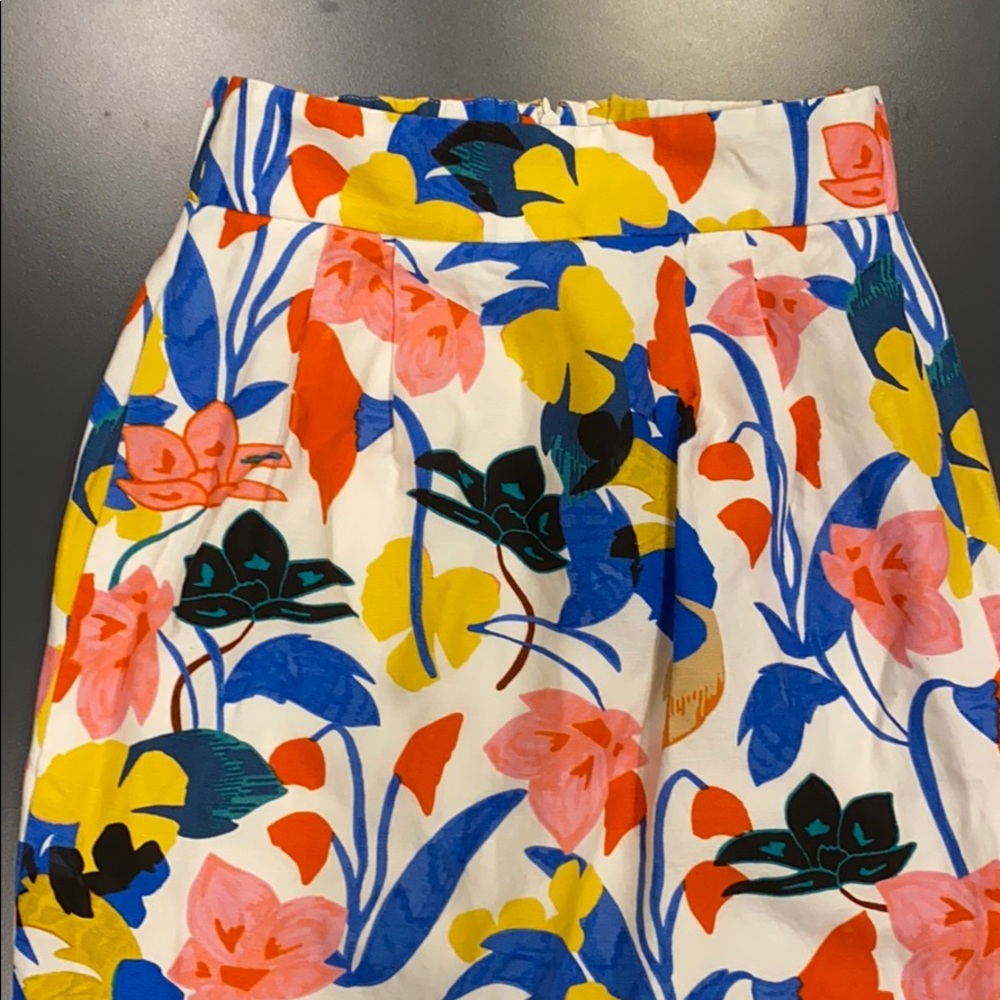 Floral J.Crew Skirt